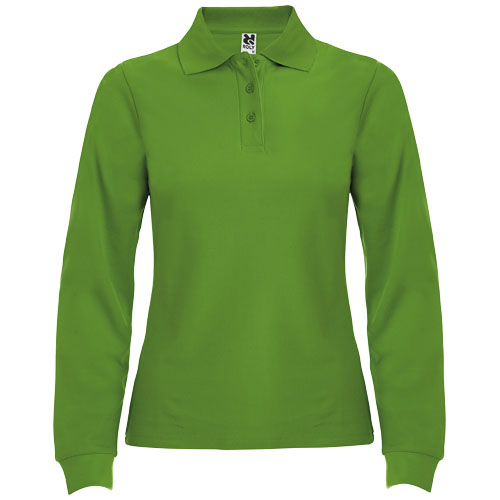 Polo publicitaire Femme coton 220gr Estrella ROLY Vert herbe